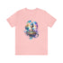 The Wizard's Floating Tower - Short Sleeve Tee Pink